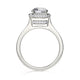Michael M Pavé Round Engagement Ring