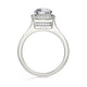 Michael M Pave Round Engagement Ring