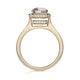 Michael M Pavé Round Engagement Ring