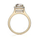 Michael M Pave Round Engagement Ring
