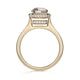 Michael M Pavé Round Engagement Ring