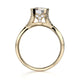 Michael M Pave Round Engagement Ring