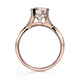 Michael M Pave Round Engagement Ring