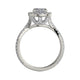 Michael M Prong Oval Engagement Ring