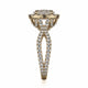 Michael M Prong Oval Engagement Ring
