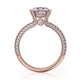 Michael M Pavé Round Engagement Ring