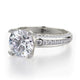 Michael M Pavé Round Engagement Ring