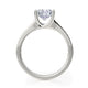 Michael M Center Stone Prong Round Engagement Ring