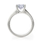 Michael M Center Stone Prong Round Engagement Ring
