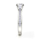 Michael M Center Stone Prong Round Engagement Ring
