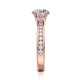 Michael M Center Stone Prong Round Engagement Ring