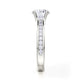 Michael M Center Stone Prong Round Engagement Ring