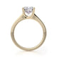 Michael M Center Stone Prong Round Engagement Ring