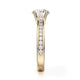 Michael M Center Stone Prong Round Engagement Ring