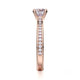 Michael M Center Stone Prong Round Engagement Ring