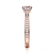 Michael M Center Stone Prong Round Engagement Ring