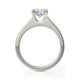 Michael M Center Stone Prong Round Engagement Ring