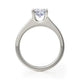 Michael M Center Stone Prong Round Engagement Ring