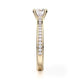 Michael M Center Stone Prong Round Engagement Ring