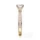 Michael M Center Stone Prong Round Engagement Ring