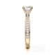 Michael M Center Stone Prong Round Engagement Ring