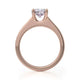Michael M Center Stone Prong Round Engagement Ring