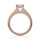 Michael M Center Stone Prong Round Engagement Ring