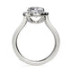 Michael M Pavé Round Engagement Ring