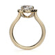 Michael M Pave Round Engagement Ring