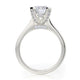 Michael M Pave Round Engagement Ring