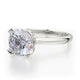 Michael M Pave Round Engagement Ring