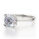 Michael M Pavé Round Engagement Ring