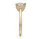 Michael M Pave Round Engagement Ring