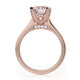 Michael M Pave Round Engagement Ring
