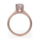 Michael M Pave Round Engagement Ring