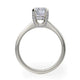 Michael M Pave Round Engagement Ring