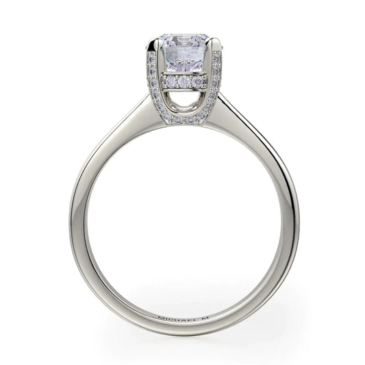 Michael M Solitaire Round Engagement Ring