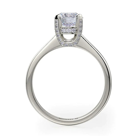 Michael M Solitaire Round Engagement Ring