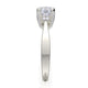 Michael M Pavé Round Engagement Ring