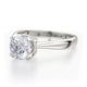 Michael M Pavé Round Engagement Ring
