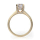 Michael M Pave Round Engagement Ring