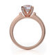 Michael M Pave Round Engagement Ring