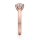 Michael M Pavé Round Engagement Ring
