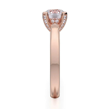 Michael M Solitaire Round Engagement Ring