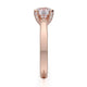 Michael M Pave Round Engagement Ring