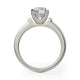 Michael M Pavé Round Engagement Ring