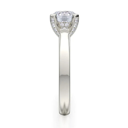 Michael M Solitaire Round Engagement Ring