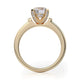 Michael M Pave Round Engagement Ring
