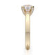 Michael M Pavé Round Engagement Ring