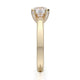 Michael M Pave Round Engagement Ring
